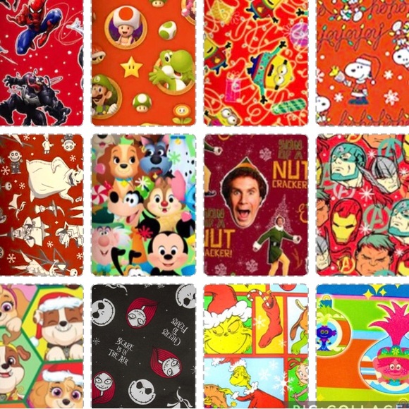 DISNEY FROZEN CHRISTMAS GIFT WRAP - Picture 10 of 12